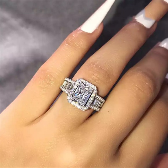 New Stamped 925 silver Gorgeous Ring - Picture 3 of 6